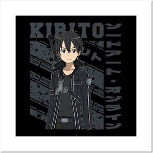 Kirito Posters and Art